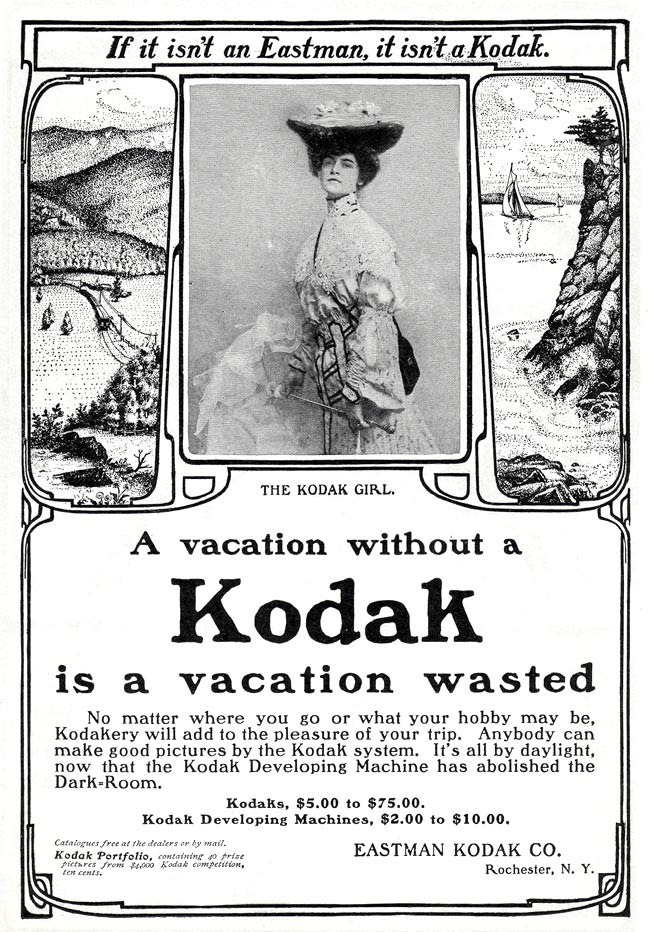The Rise and Brief History of the ‘Kodak Girl’