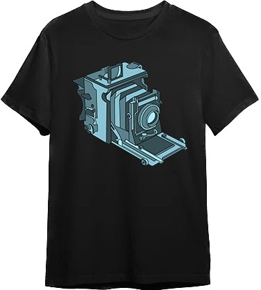 Graflex Camera T-shirt